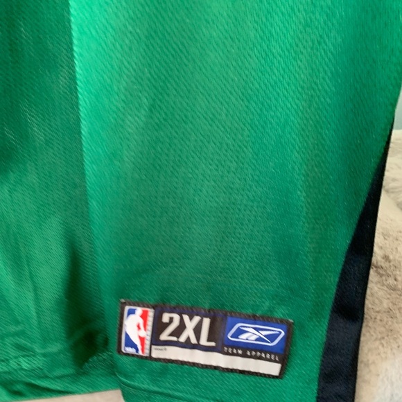Vintage Boston Celtics Al Jefferson Reebok Basketball Jersey NBA 7 Authentics - Picture 10 of 10
